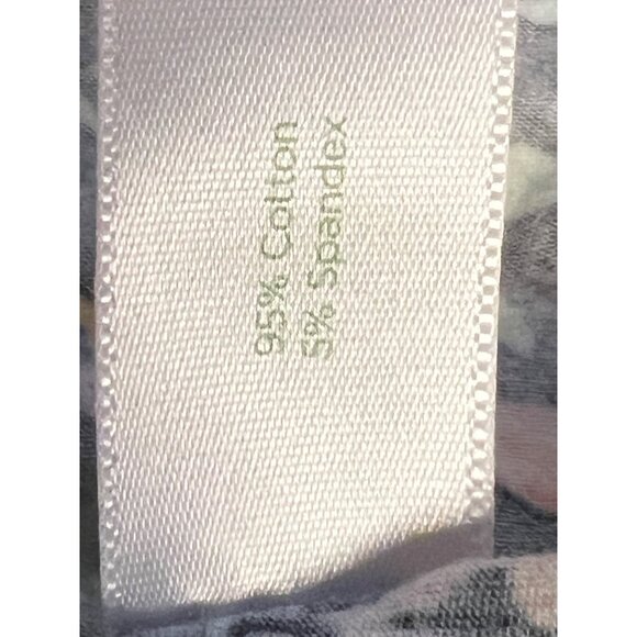 Decree XL Floral Cutout Back Dress Midi Length Stretch Summer Casual - Picture 11 of 11